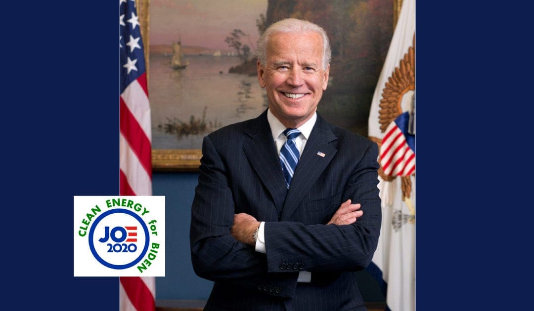 Invitation for Clean Energy Advocates To Support Joe Biden For President